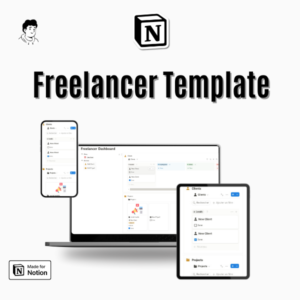 Notion Freelancer Template for managing clients and tasks effectively.