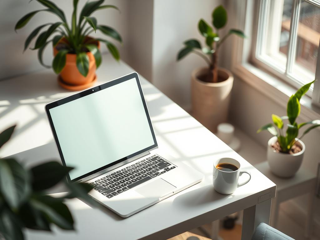 Workspace setup to enhance focus on work and minimize distractions